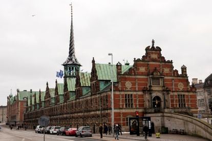 El edificio de la Bolsa de Copenhague (Dinamark), en una imagen de archivo de 2019.